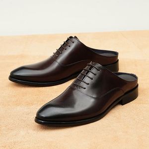 Chaussures Oxford Classiques Britanniques de Haute Qualité en Cuir Véritable pour Hommes, Style Casual, Formelles, pour le Bureau, avec Boucle et Sangle, Chaussures Monk - Product Image 2