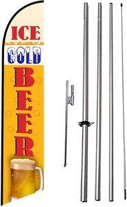 Bán Buôn Tùy Chỉnh Lông Swooper Cờ Trung Quốc Thực Hiện Không Có Moq Quảng Cáo Lông Biểu Ngữ Làm Polyester Lụa Chất Liệu Nylon - Product Image 5