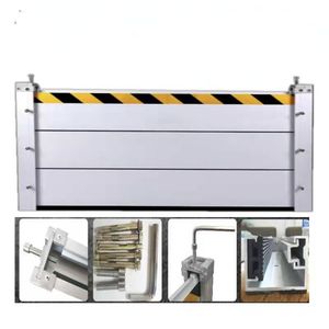 Sistema Completo di Barriere Anti-Alluvione in Alluminio**, Include Pali Laterali e Guarnizione Inferiore per l'Installazione - Product Image 3