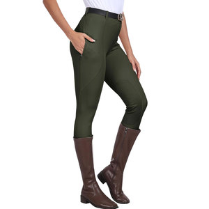 Pantalones de equitación de cintura alta, transpirables, que absorben la humedad, de longitud completa, en oferta, pantalones de equitación para mujer de ajuste relajado, muy vendidos. - Product Image 6