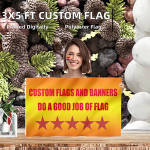 Promoción: Banderas Personalizadas de 3x5 pies para Exteriores, Doble Cara, Sublimación, Cualquier Diseño de Logotipo, Poliéster, con Protección - Product Image 6