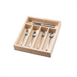 Porte-Couverts en Bois au Design Simple Qualité Exclusive Forme Rectangulaire Porte-Couverts au Prix le Plus Bas - Product Image 1