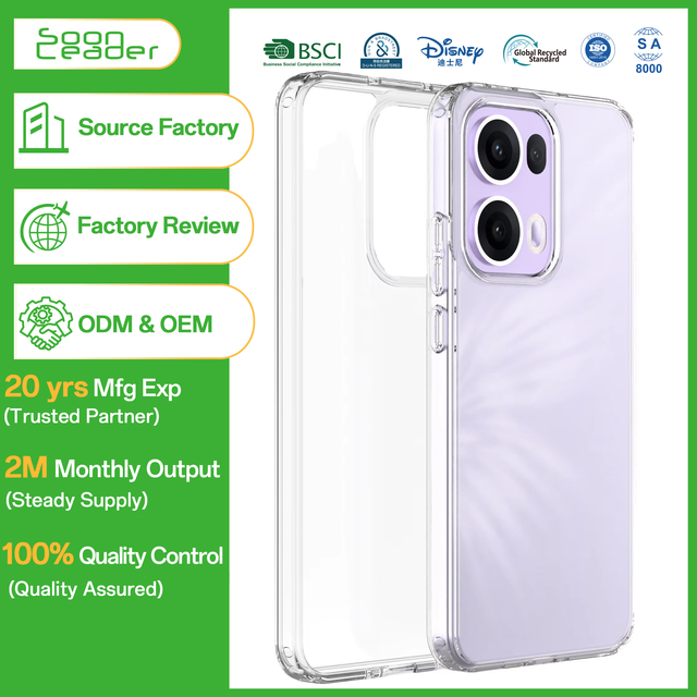 Soonleader PC+TPU Anti-scratch Anti-yellow Shockproof Double Injection Mobile Phone Cases Protector for Oppo Reno 13