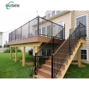 temporary stair waterproof porch veranda balcony metal aluminum railing design price in india