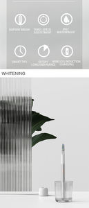 Brosse à Dents Électronique LULA 2025 de Marque Privée avec Minuteur, Brosse à Dents Électrique Fine en Métal à Poils Souples - Product Image 2