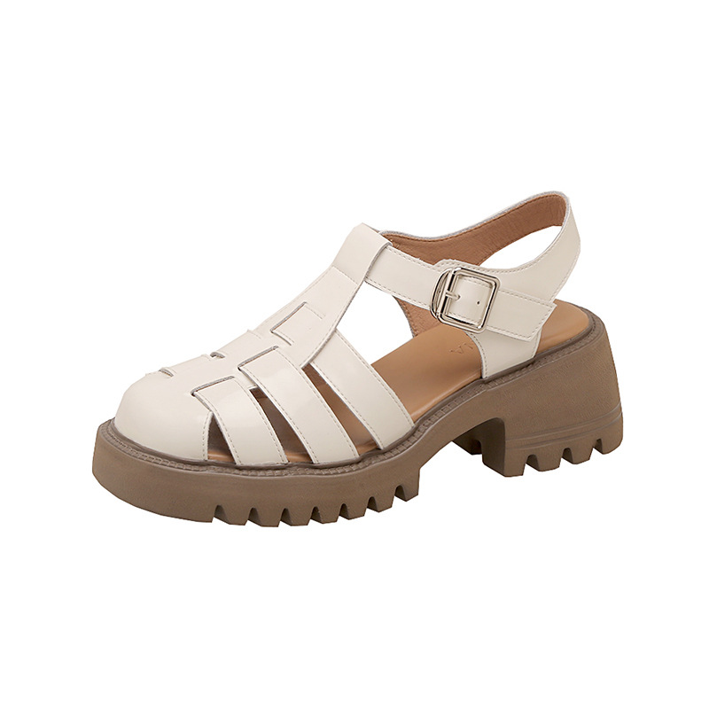 Semelle beige + marron