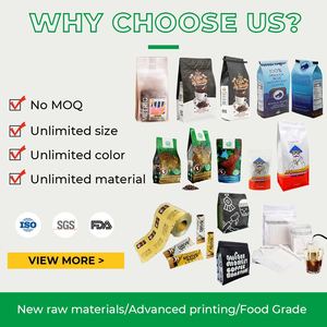 ClassicPackaging 100 pièces Sachet Doypack VMPET coloré métallisé, étanche à l'humidité, thermoscellable, avec fenêtre dépolie, pour aliments et farine - Product Image 4