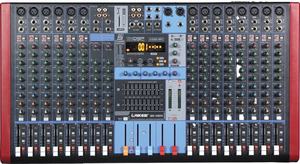 Console de mixage audio analogique professionnelle GBX Series 18 canaux, 256 DSP, construction métallique, égaliseur principal 9 bandes, 2 groupes de contrôle - Product Image 2