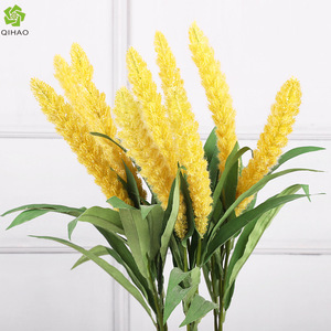 Ramo de Espigas de Mijo Artificiales, 3 Paquetes, PVC de Alta Simulación, Decoración para el Hogar, Accesorios de Fotografía - Product Image 5