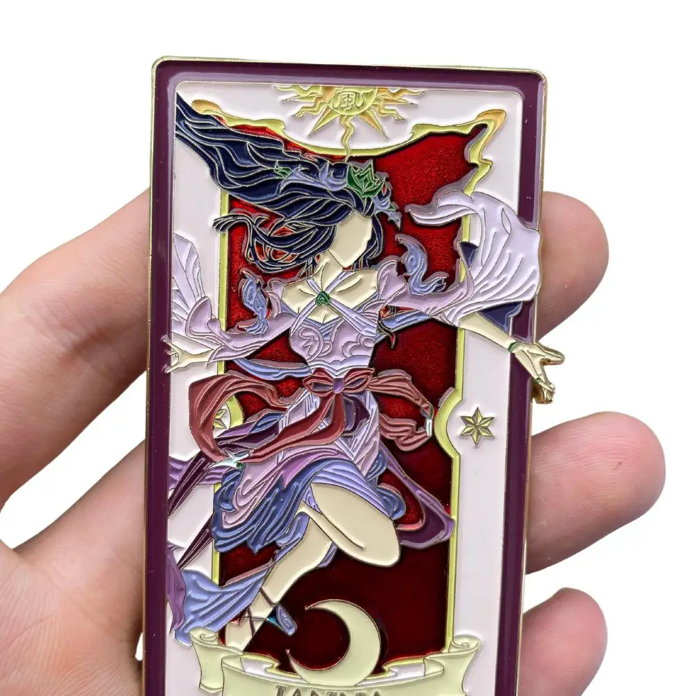 Factory custom metal crafts wholesale anime logo glitter pins badge metal lapel soft hard enamel pins