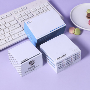 Custom Kawaii Small Office Stationery Adhesive Brick Design <b>Memo</b> <b>Pads</b> 3X3 Inches with Custom Logo and Color for Daily Use - Product Image 4