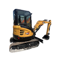 Chine marque Sany Sy26U mini pelle sur chenilles flambant neuf 2,5 tonnes bon marché Digger Sany Sy 26 avec moteur yanmar