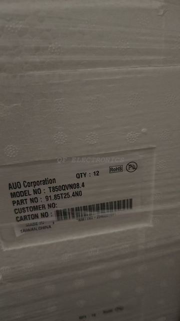 T850QVN08.4 85" AUO 4K 60Hz UHD TV Open Cell Large Replacement Panel