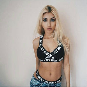 Koleksi pakaian wanita, pakaian dalam olahraga rompi Crop - Product Image 2