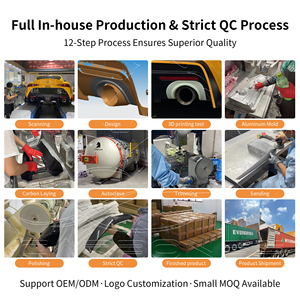 Faldones Laterales de Fibra de Carbono Estilo MP, Mejora Aerodinámica Dinámica para <span class=keywords><strong>BMW</strong></span> Serie 5 G30 2017-2023 - Product Image 5