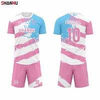 Maillot de football personnalisé à séchage rapide, respirant, en polyester, imprimé par sublimation, vente en gros, pour homme, été