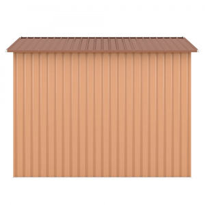 Abri de jardin Aldiha Ivana DB 8' x 8' avec portes coulissantes doubles, structure en résine, 4 aérations pour patio, jardin, cour - Product Image 4