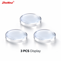 Lentille de focalisation en verre ZhonNa 6mm F8mm, épaisseur 2.3mm, lentille sphérique optique pour équipement laser d'alignement de roues de pneus