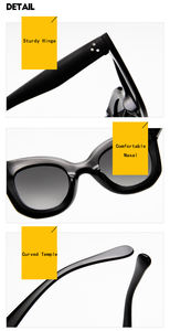 <span class=keywords><strong>Occhiali</strong></span> <span class=keywords><strong>da</strong></span> <span class=keywords><strong>Sole</strong></span> Economici all'Ingrosso con Montatura <span class=keywords><strong>Cat</strong></span> <span class=keywords><strong>Eye</strong></span> e Lenti Rotonde Classiche per <span class=keywords><strong>Donna</strong></span> - Product Image 6