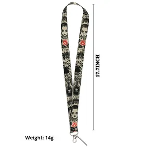 スーパーナチュラルホラーアカデミー風メタルランヤードカードケース-ロング多機能電話/IDバッジ/カメラ/ワークカードホルダー - Product Image 4