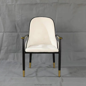 Silla de Comedor Italiana de Diseño Retro, Cómoda, de Cuero, para Muebles de Comedor - up Decors UP-002 Silla de Cuero UP-002 - Product Image 2