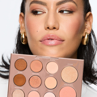 Fard à paupières de luxe OEM/ODM au-dessus de 11 couleurs Palette d'ombres à paupières en poudre dorée Palette d'ombres à paupières et de joues
