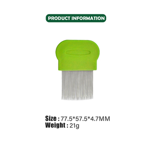 Peigne à poux en acier inoxydable pour chien et chat - Product Image 6