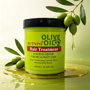 Crema per Capelli all'Olio d'Oliva RUTNPO da Guangdong - Formula Concentrata per Trattamento <span class=keywords><strong>Lisciante</strong></span> e Nutriente - Product Image 1