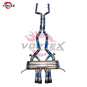 Système d'échappement Catback en alliage de titane Vortex Grade 5 pour G80 G82 M3 M4 MP avec soupape Catback Muffler - Product Image 1
