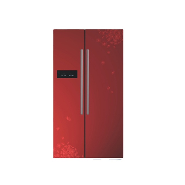 Home Use Smart Led Display Simple and Elegant Design Big Double Door Refrigerator