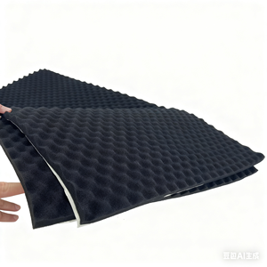 Pannello Isolante in Schiuma Fonoassorbente Resistente alle Alte Temperature - Pannello Isolante Acustico per Pareti - Product Image 2