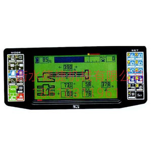 شاشة LCD لكمبيوتر رافعة <span class=keywords><strong>KATO</strong></span> MS-15C-III، تستخدم كقطع غيار لمعدات البناء - Product Image 1