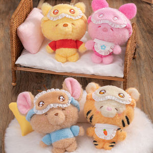 100% Originale TOP TOY Squinting Sleepwear Series Ciondolo Peluche Blind Box 14 pz/set Mystery Box per Regalo - Product Image 6