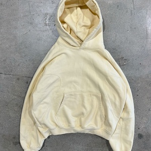 เสื้อฮู้ดดี้ทรงบ็อกซี่แบบครอป ผ้าฝรั่งเศสเทอร์รี่สีชมพู ดีไซน์ใหม่จาก TOPSHOW ผ้าฝ้ายหนา 500 กรัม ซักฟอกแบบแอซิดวอช - Product Image 4