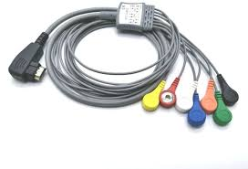 Cabo de ECG <span class=keywords><strong>DMS</strong></span> 300 com 5 e 7 Fios, Cabo <span class=keywords><strong>Holter</strong></span> ECG com Material TPU e Desinfecção EOS - Product Image 4