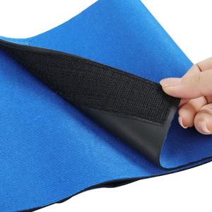 Taille-taille réglable en néoprène Ceinture de sueur bleue Brûleur calorique Bande de sauna pour la stabilité du noyau Fitness Safety Shed Excès de poids - Product Image 4