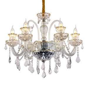 Modern European Style Crystal Chandelier Multi Head Led <b>Light</b> For Duplex Lobby Hall Home <b>Lighting</b> - Product Image 4