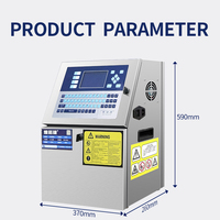 Impresora de Inyección de Tinta Industrial Automática para Codificación de Caracteres Pequeños, Impresión Continua en Líneas de Ensamblaje