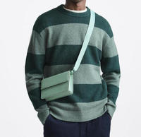 2026 Nieuwe Aanwinst Heren Vintage Casual Schoudertas Grote Capaciteit Crossbody Tas Minimalistische Messenger Bag