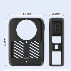 Funda de Silicona al <span class=keywords><strong>Precio</strong></span> Más Bajo para Cámara <span class=keywords><strong>DJI</strong></span> <span class=keywords><strong>OSMO</strong></span> 360, Cubierta de Cuerpo con Tapa de Lente, Protector de Goma de Silicona, Accesorios - Product Image 6
