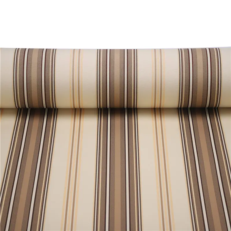 waterproof polyester fabric oxford striped awning Fabric for sunshade umbrella and outdoor tent