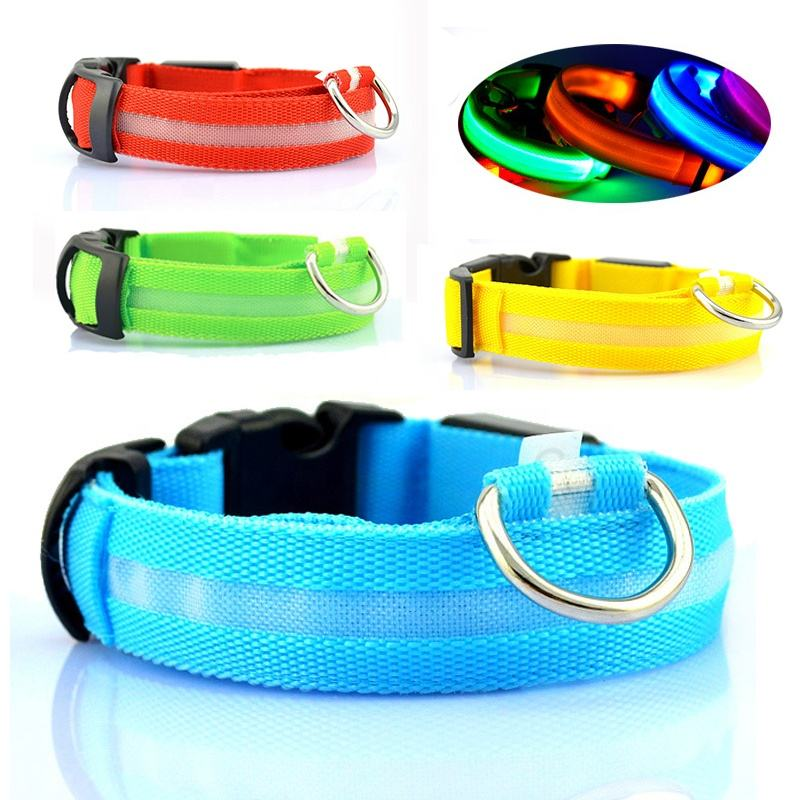 Meise PL18 Reflective LED Dog Harness - Electronic Pet Collar for Night Safety