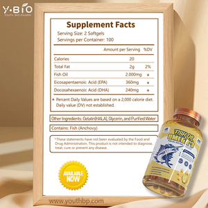 Cápsulas de Óleo de Peixe ODM para Estabilização do Ritmo Cardíaco, Ideal para Entusiastas de Fitness Ativo e Atletas, <span class=keywords><strong>Halal</strong></span> - Product Image 5