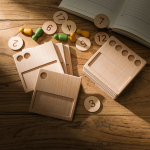 Juguetes Montessori de Madera para Contar, Novedad 2026, Juguetes Educativos de Aprendizaje Temprano para Niños Pequeños - Product Image 6