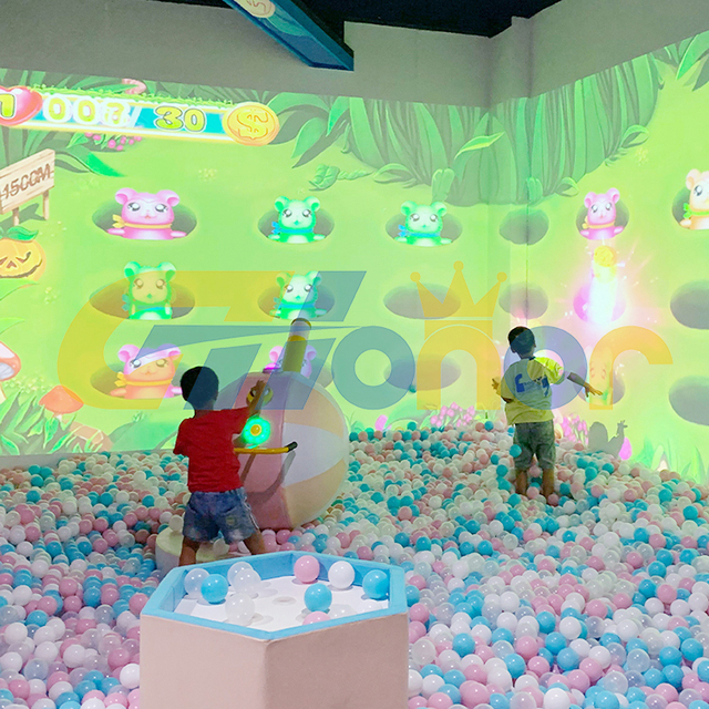 Hot Sale New Interactive Wall Projection Game AR Interactive Projector Games Magic Large Screen Interactive Projection Game