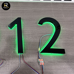 Tùy Chỉnh Hiện Đạ<span class=keywords><strong>i</strong></span> Thẩm Mỹ Ngoà<span class=keywords><strong>i</strong></span> Trờ<span class=keywords><strong>i</strong></span> Địa Chỉ Chữ Backlit Kim Loạ<span class=keywords><strong>i</strong></span> Nhà Số Nhiều Màu Sắc Âm Thanh Thay Đổ<span class=keywords><strong>i</strong></span> Không Thấm Nước Các Công Ty - Product Image 3