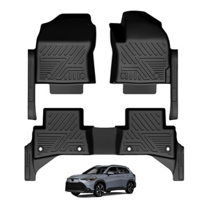 Protector de Alfombra Decorativo para Interiores de Automóviles de Alta Calidad, Alfombrillas de TPE 5D para Corolla Cross 2022 2024 (Volante a la Derecha) - Product Image 3
