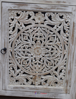 Armoire de buffet en bois antique rustique indien fait à la main meubles polyvalents durables pour salon moderne maison hôtel utilisation