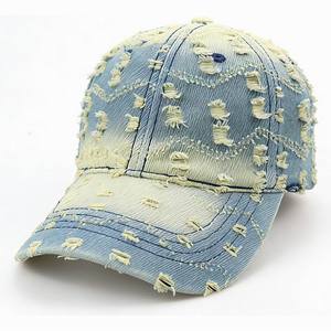 Casquettes <span class=keywords><strong>de</strong></span> baseball en jean déchiré et usé pour homme, style délavé, pour le golf et le tennis, pour <span class=keywords><strong>femme</strong></span> - Product Image 1