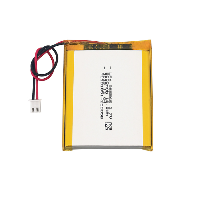 UL 1642 KC UN38.3 Certificated Polymer Lithium Battery UFX955565 5000mAh 3.7V for Remote Control Car Mobile Power Charging Bank
